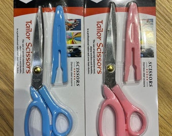 sheathed scissors, protected scissors, fabric cutting scissors