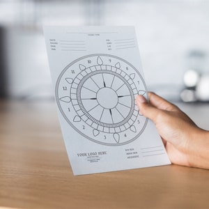 Modèle de carte d'astrologie personnalisable - Améliorez vos lectures avec une touche personnalisée !