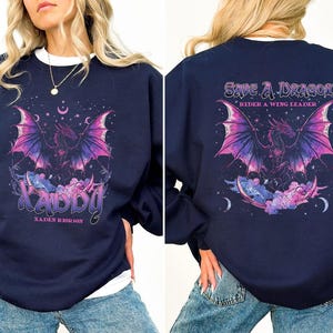 Xaden Riorson Sweatshirt, Trendy Xaddy Tee, Xaden Fourth Wing Fan, Onyx Storm Merch, Dragon Rider 2 Sided, Fantasy reader, Bookish Shirt
