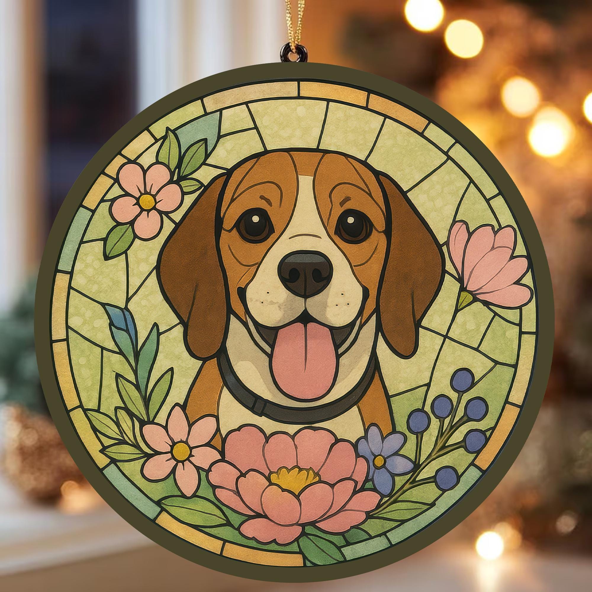 Pet Memorial Gifts Handmade Stained Glass Rainbow Bridge Pet Memorial ...