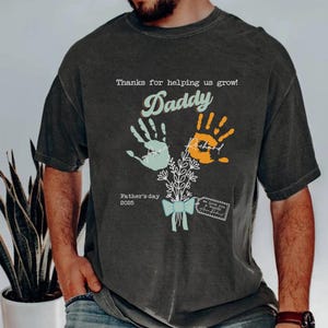 Camisa de flor do dia dos pais, feliz dia dos pais das crianças, camisa do dia dos pais, presentes para o avô do pai, presente personalizado para o pai