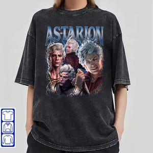 Astarion Comfort Color Tees, Baldurs Gate 3 Astarion Hoodie, Video Game Shirt, Gamer Gift, Astarion Rogue, Astarion Vamp Sweatshirts