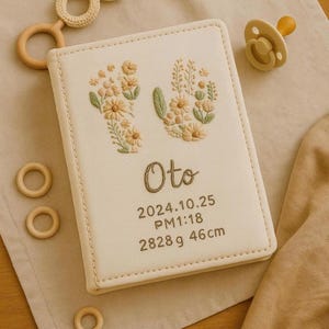 Baby Shower Guest Book, Baby Shower Embroidery, Baby Shower Decorations, Polaroid Guest Book, Baby Memory Book, Baby Shower Gift