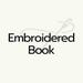 EmbroideredBook store logo