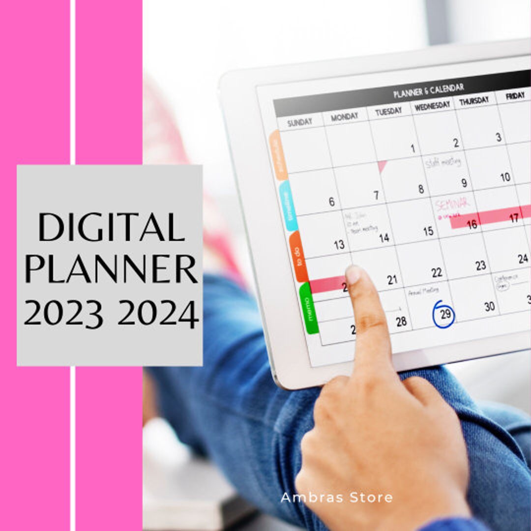 Digital Planner 2024 Undated Digital Planners - Goodnotes Planner Xodo ...