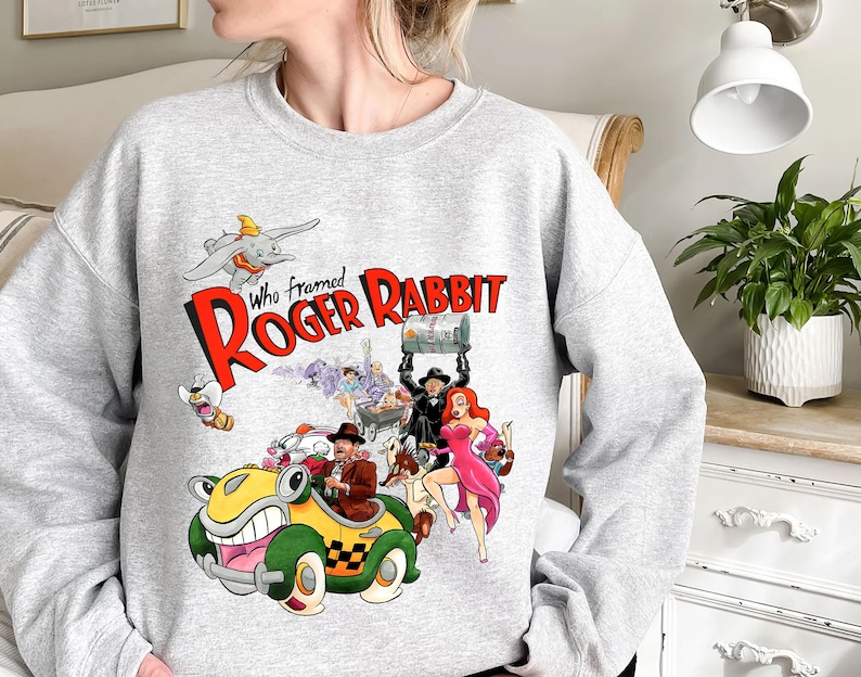 Roger Rabbit Retro Shirts, Who Framed Roger Rabbit Characters Shirt ...