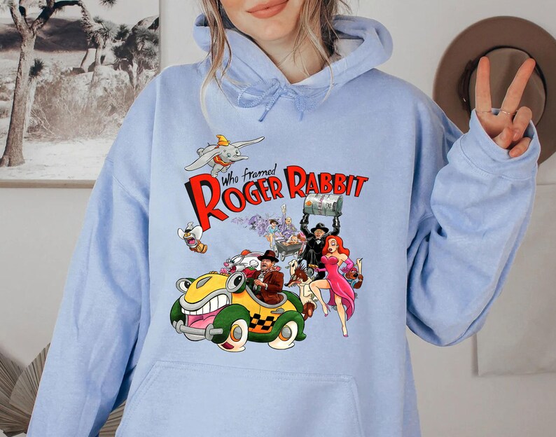 Roger Rabbit Retro Shirts, Who Framed Roger Rabbit Characters Shirt ...