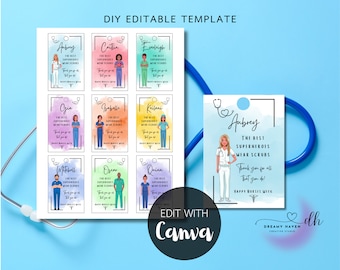 Nurse Appreciation Week Gift Tags Printable Template