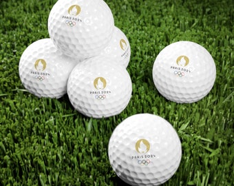 Balles de golf Jeux Olympiques de Paris 2024, 6 pièces