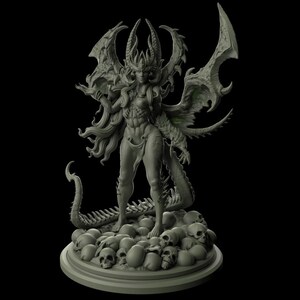 Witch Stl 3D Model for Printing, Figure Stl, Statue Stl, 3D Printing Service, Superhero Figures.