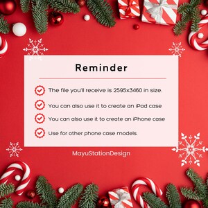 Christmas Phone Case png, Christmas PNG Bundle, Christmas Wrap Sublimation PNG designs