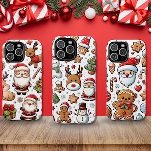 Christmas Phone Case png, Christmas PNG Bundle, Christmas Wrap Sublimation PNG designs