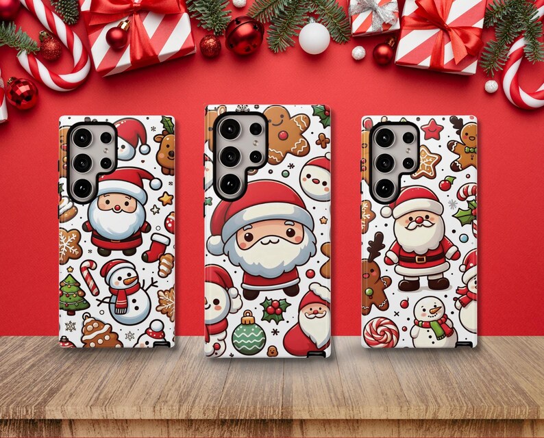 Christmas Phone Case png, Christmas PNG Bundle, Christmas Wrap Sublimation PNG designs