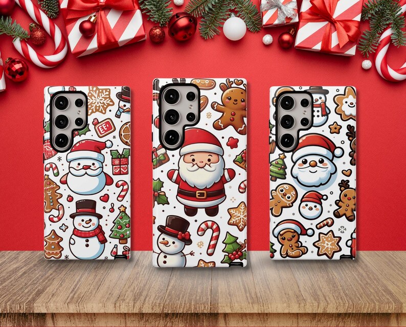 Christmas Phone Case png, Christmas PNG Bundle, Christmas Wrap Sublimation PNG designs