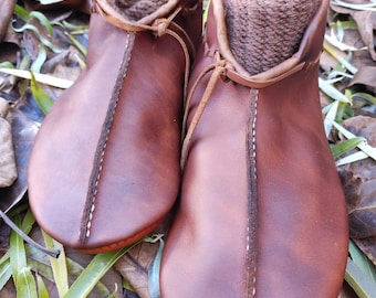 Daneland Hedeby #9 Turnshoes - viking shoes Haithabu