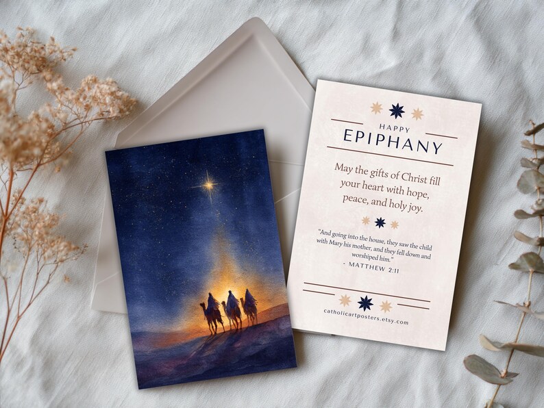 Greeting Cards For Epiphany