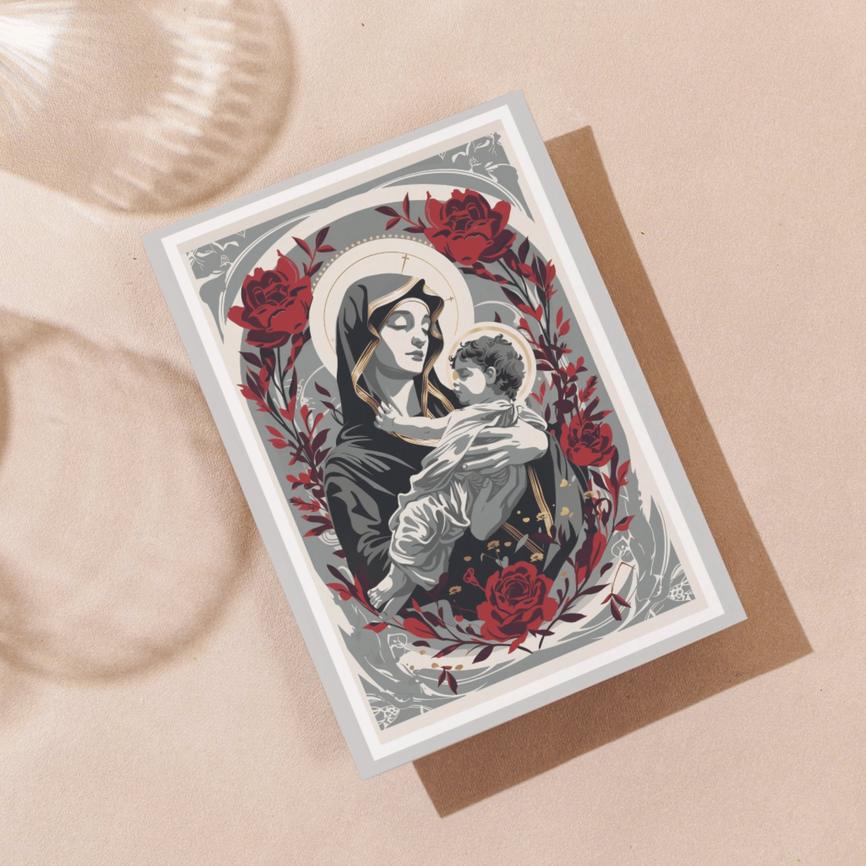 Our Lady of Perpetual Help Holy Card: Christian Prayer Art Print - Etsy