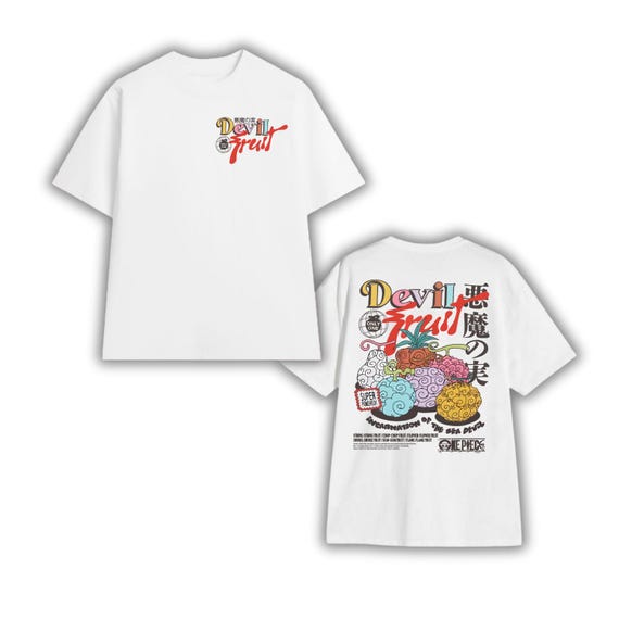 Youth and Adult #0nee #Pi3ce #D3vil Fruit Shirt, Anime Japanese, Manga Lover Unisex Graphic T-shirt, Anime Shirt