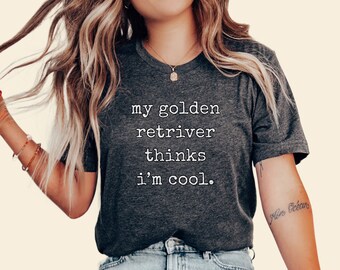 Golden Retriever Mom T-Shirt, Dog Owner Gift