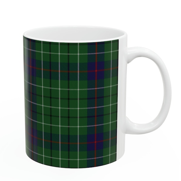 Duncan clan. The elegant and colourful tartan on this mug is taken from the Scottish Register of Tartans based in Scotland.