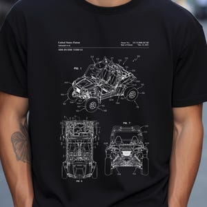 Tee-shirt Logo Polaris RZR Pour Homme - Bleu La