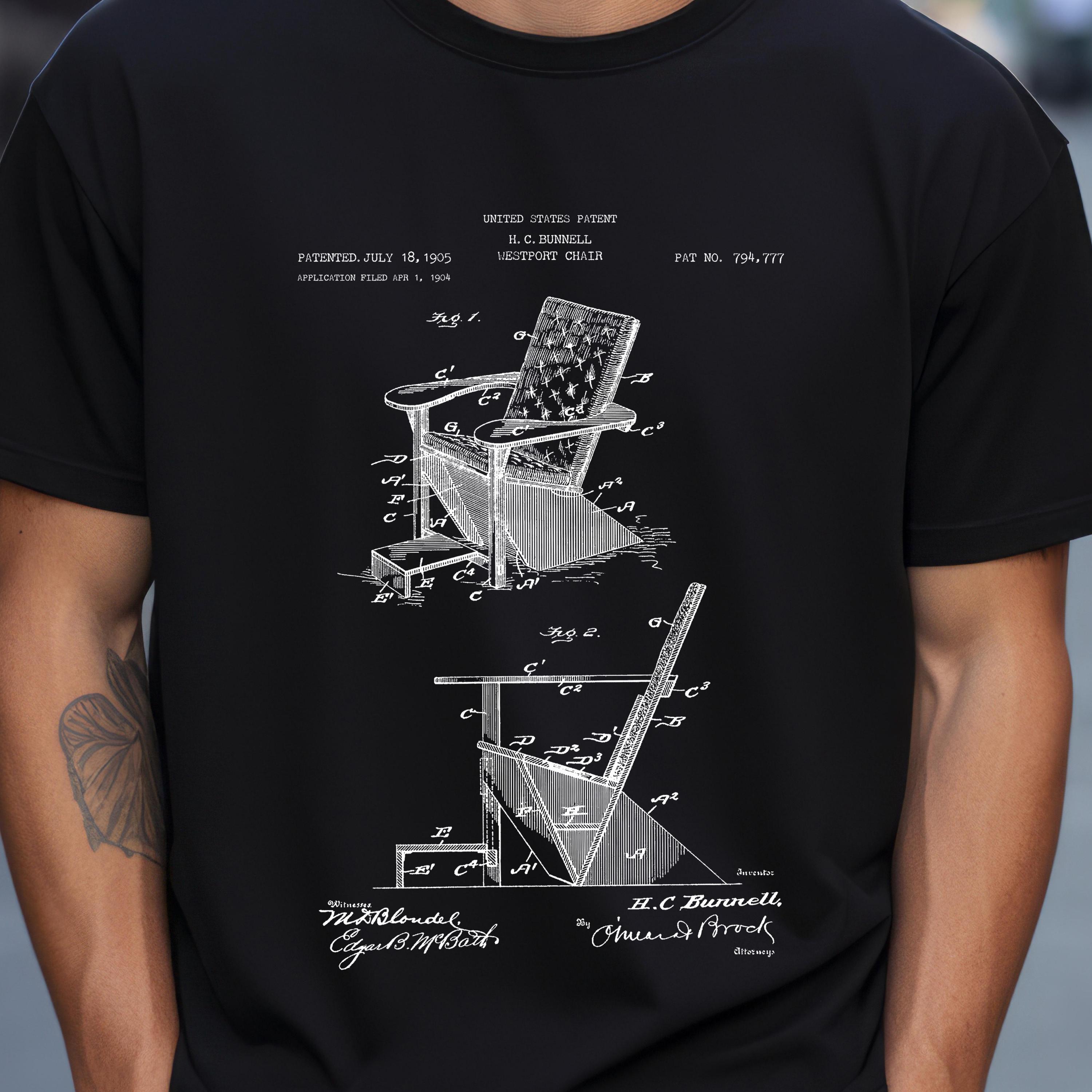 Womens T Shirt With Lawn Chair Design - Etsy