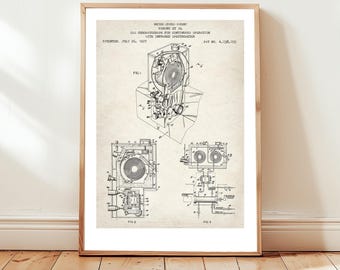 Cromatógrafo de gases de la Oficina de Patentes de EE. UU. Póster ideal para regalar a físicos, químicos, investigadores y amantes de la química.