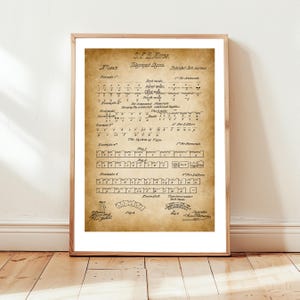 Original Morse Code design from 1840 from US Patent Office. Poster for telegraphy, history, radio , communications, morse code, broadcaster