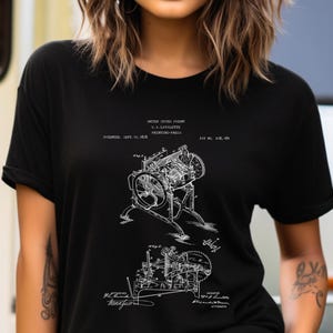 Vintage printing press from 1878 from US Patent Office. T-shirt gift for printer, printshop, advertising, media, publishing, newspaper