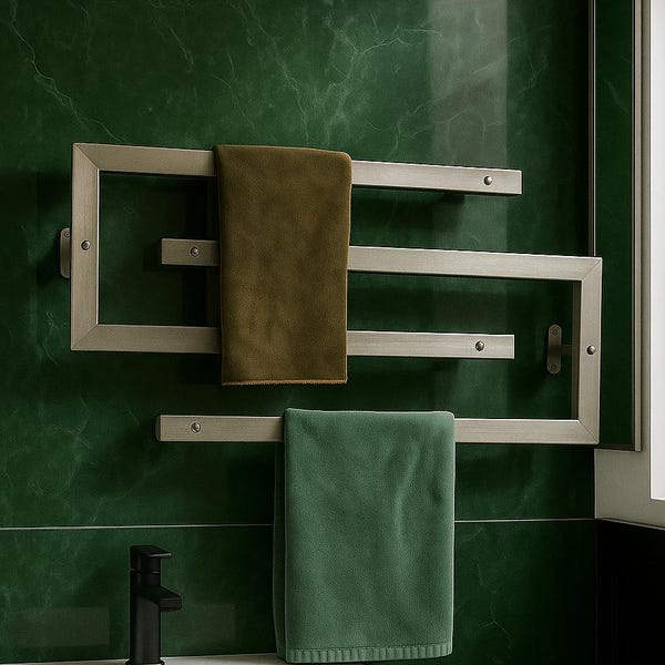 Bathroom Towel Rack, Wall Mounted Hanger, New Home Gift