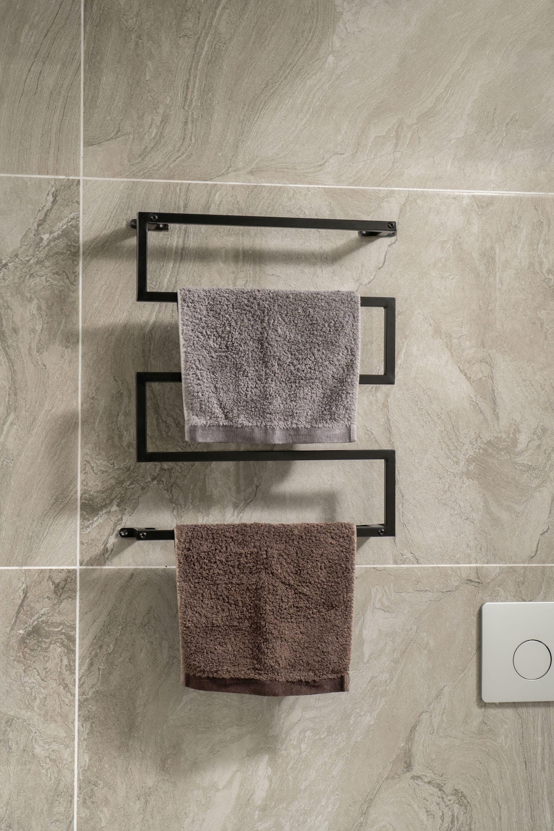 Metal Bathroom Towel Holder, Towel Rack, Household Gift - Etsy