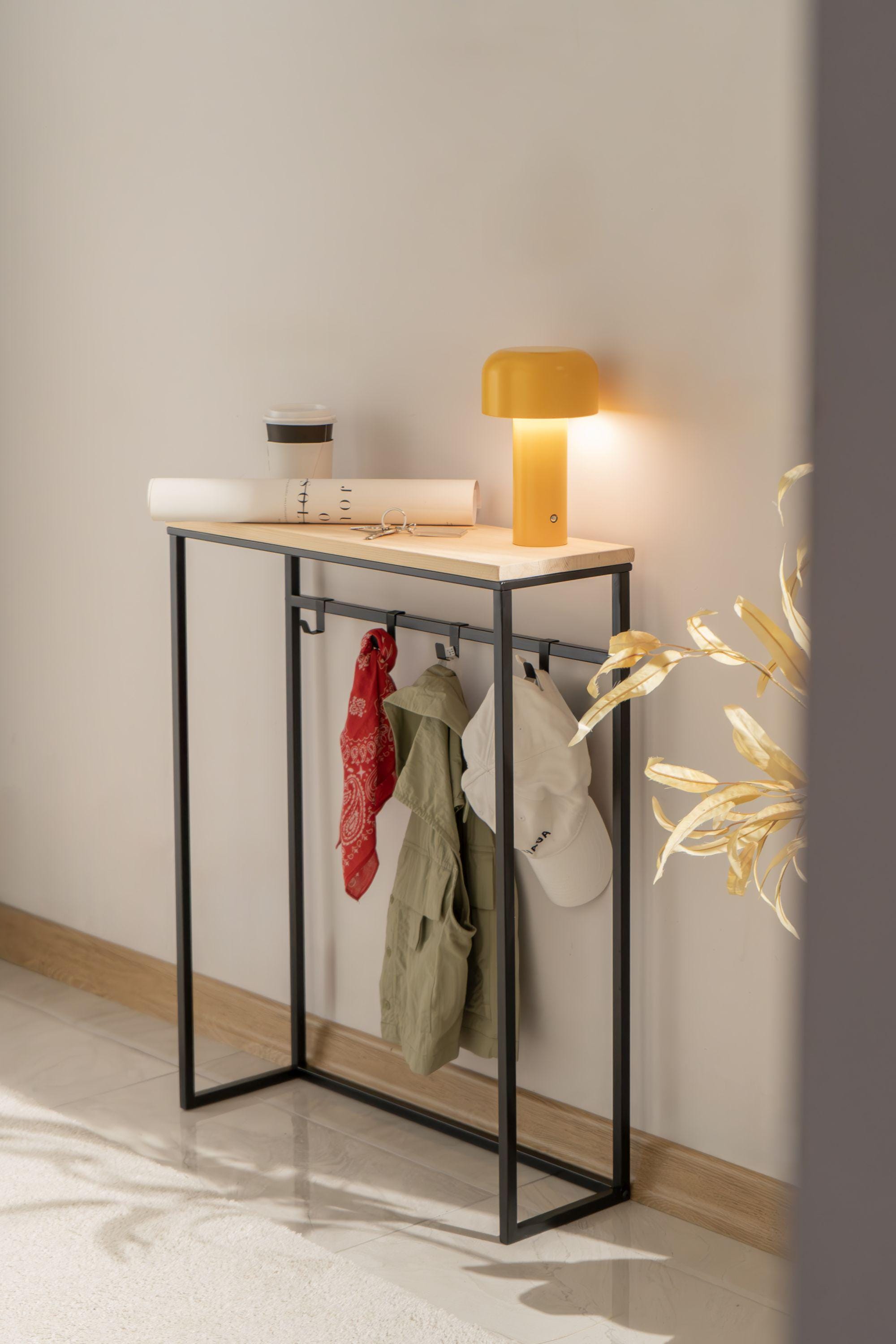 Hanger Console With Hooks, Hallway Table, Entryway Hall Furniture - Etsy