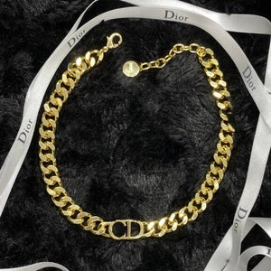 Dior Gold Choker -  New Zealand