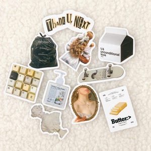 100 adesivi Pinterest Girl per Kindle, confezione da 100 adesivi Girl, adesivi estetici Coquette per laptop, diario, album, confezione di adesivi carini