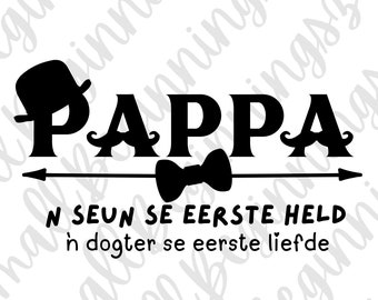 Tato...SVG| Wytnij pliki | Natychmiastowe pobieranie cyfrowe | Afrykanerski | PNG | Plik cięty w języku afrikaans | Afrykanerski svg