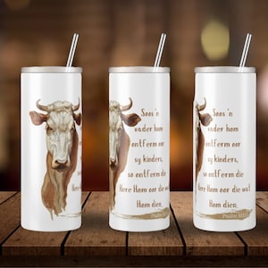 Soos n vader 20oz Skinny Tumbler Wrap | Afrikaans Sublimation |  Afrikaans PNG | Afrikaans Tumbler Wrap | Tumbler png