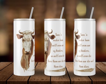 Soos n vader 20oz Skinny Tumbler Wrap | Afrikaans Sublimation |  Afrikaans PNG | Afrikaans Tumbler Wrap | Tumbler png