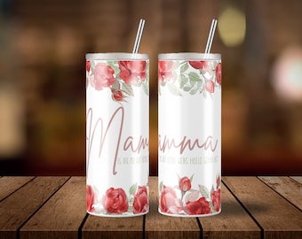Mamma 20oz Skinny Tumbler Wrap / Sublimación afrikaans / Afrikaans PNG / Afrikaans Tumbler Wrap / Diseño de vaso Descarga digital PNG.