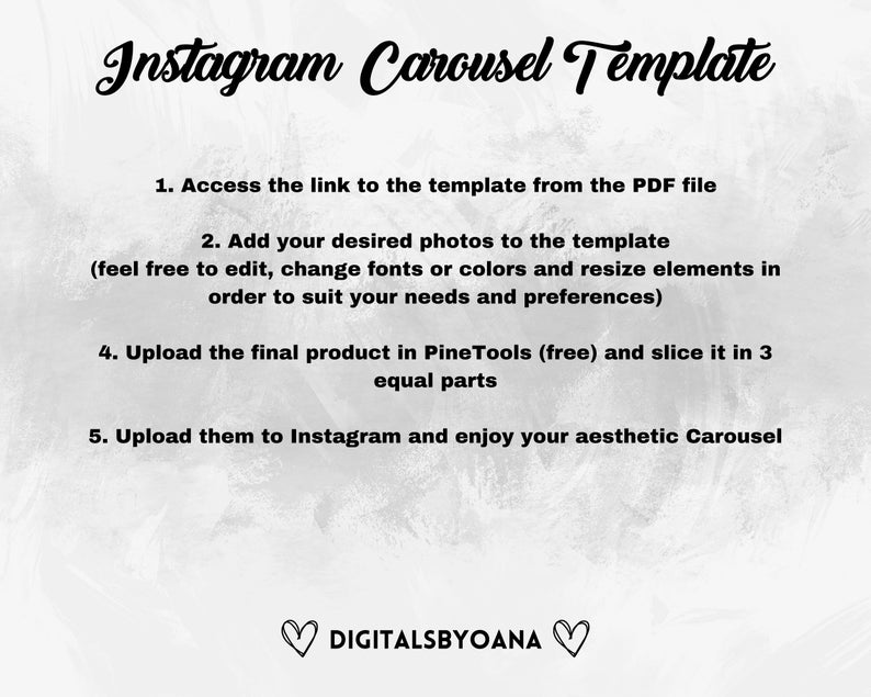 10 Canva Instagram Carousel Template - Instagram Carousel Template ...