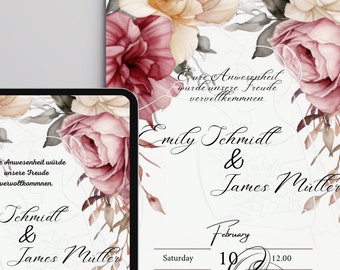 Wedding invitation