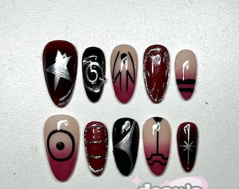 Jujutsu Kaisen Sukuna nails