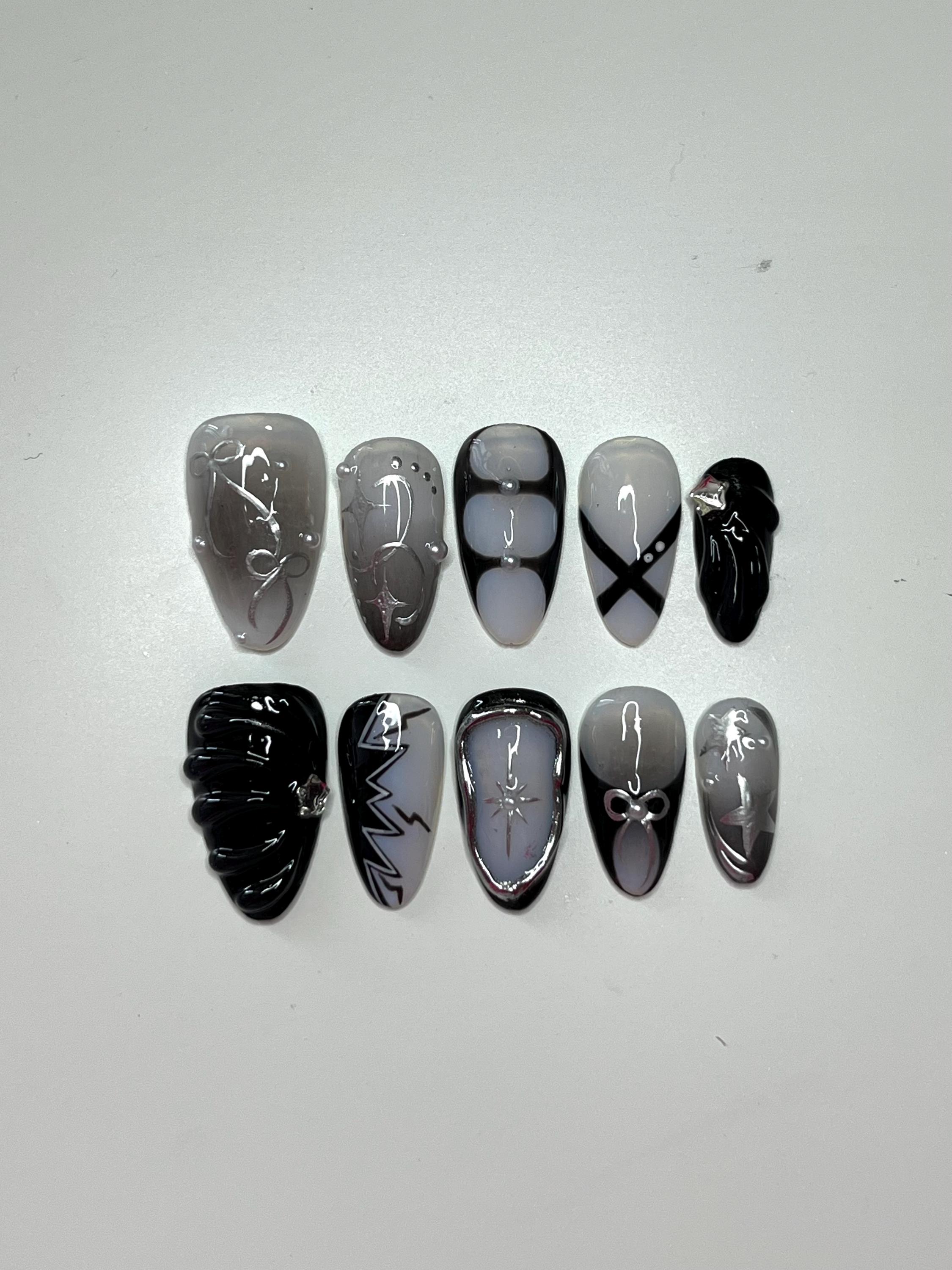 Bakugo Katsuki nails