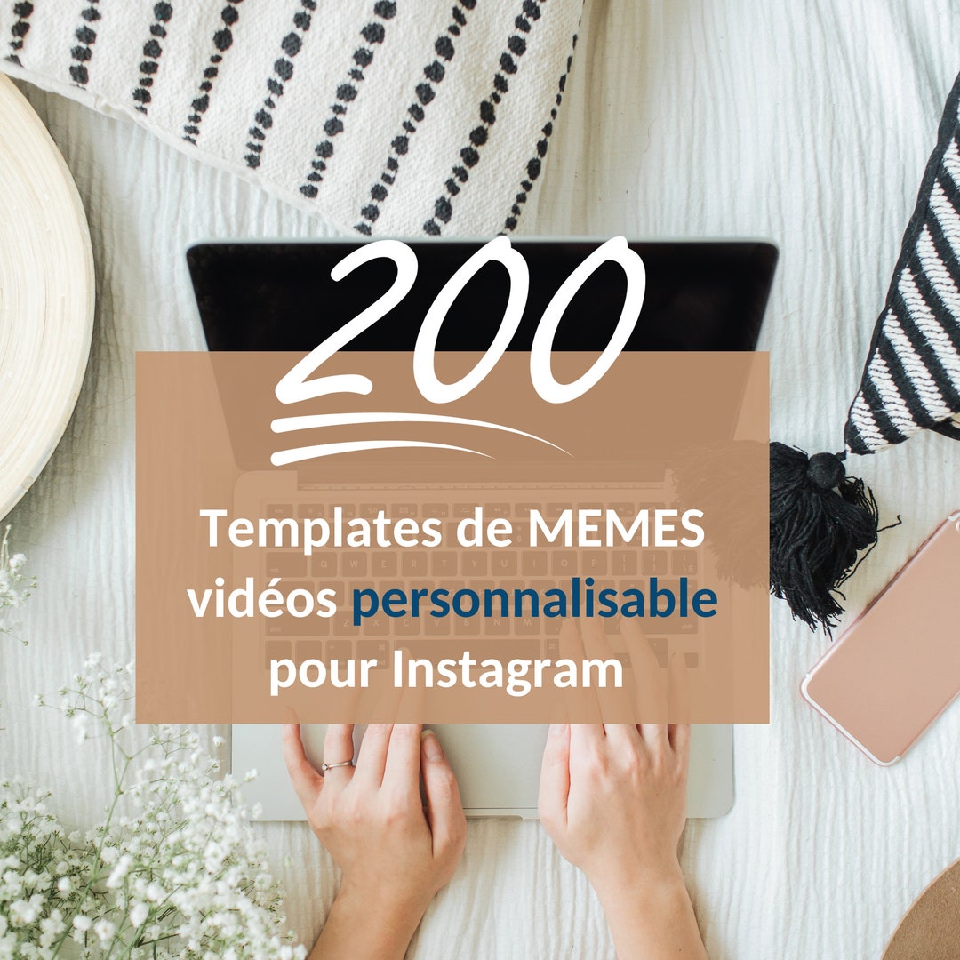 Template même videos pour instagram Etsy France