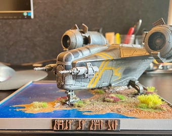 Razer Crest Model | The Mandalorian, High Detail 3D Print, Unpainted