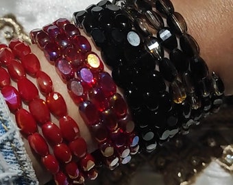 Bracelets - Crystal beads