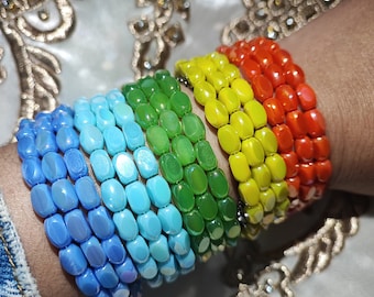 Armband - Kristallpärlor