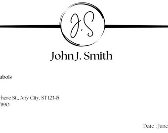 Fun Letterhead Template