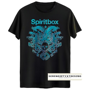Magliette Spiritbox - Maglietta Heavy Metal Band - Maglietta unisex in cotone pesante - Taglie dalla S alla 5XL