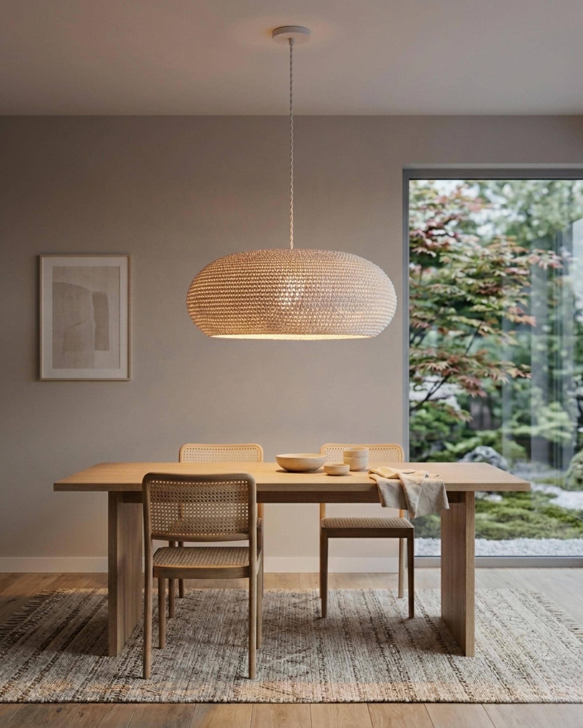 Japandi Lighting Pendants - Etsy