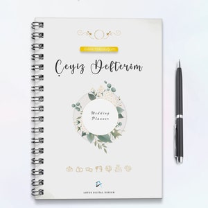 Turkish Wedding Planner Ceyiz to print out | Printable planner | A5 format | Download | Digital PDF file Wedding Planner